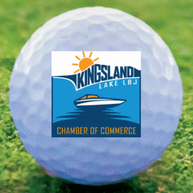 golf ball with logo